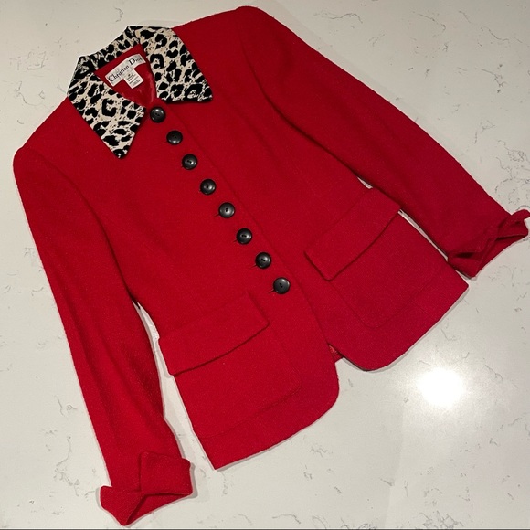 Authentic 1980s Christian Dior Jacket!